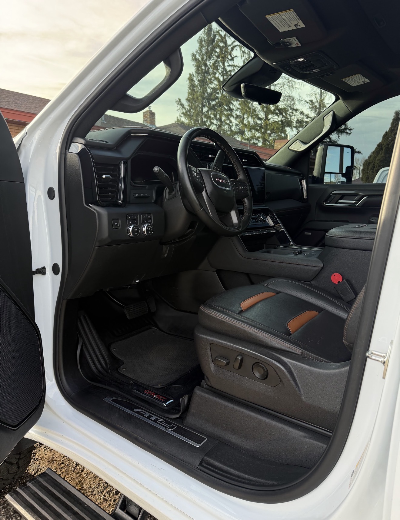 GMC AT4 front interior reset
