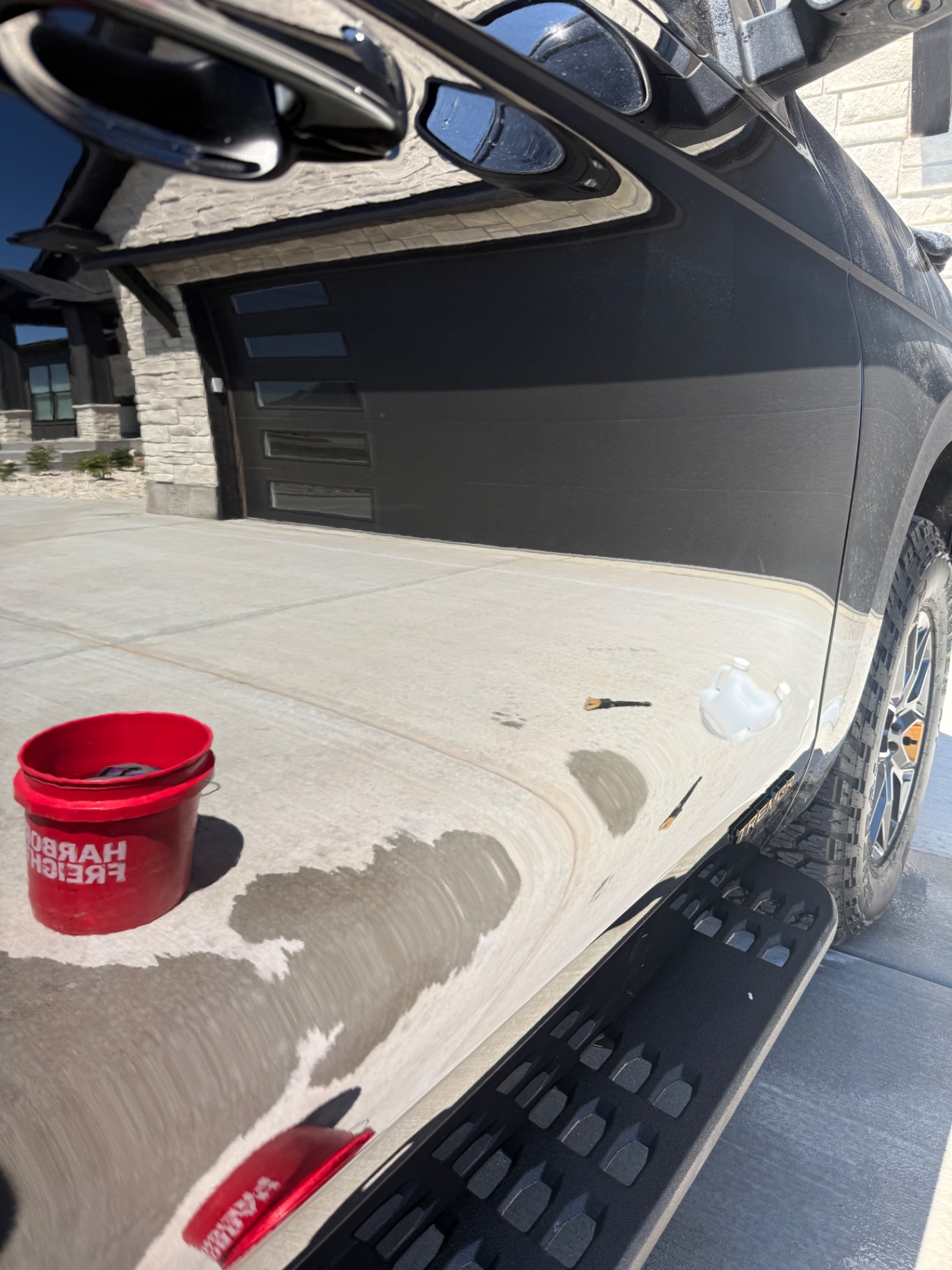 Black SUV · Exterior Reset · after