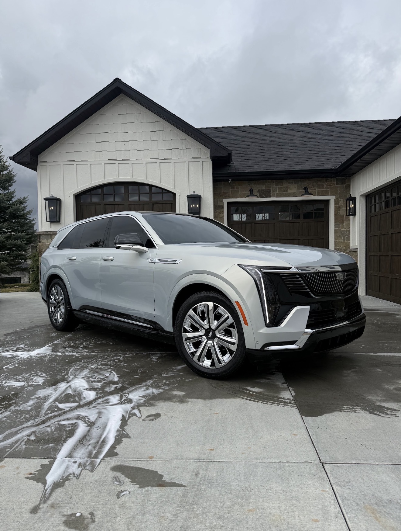 Cadillac Escalade IQ freshly washed