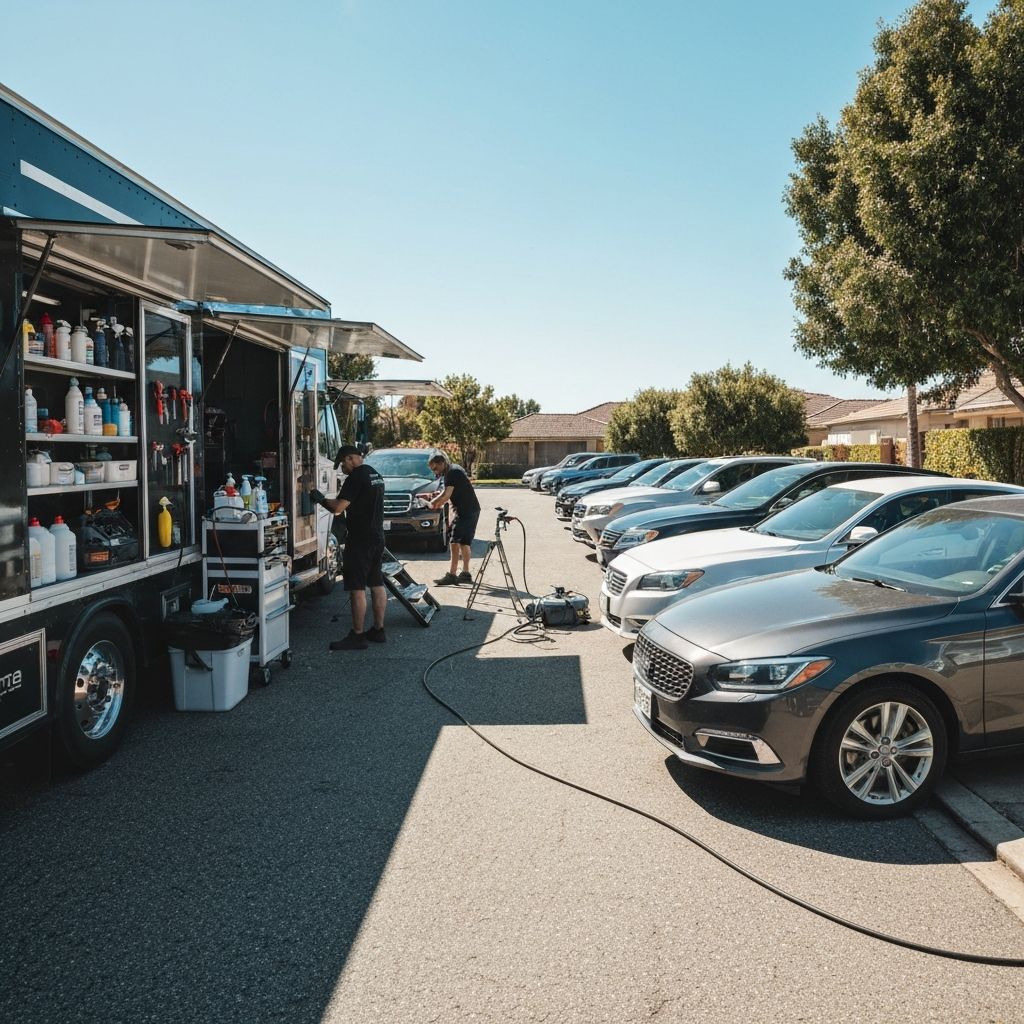 Professional car detailing services